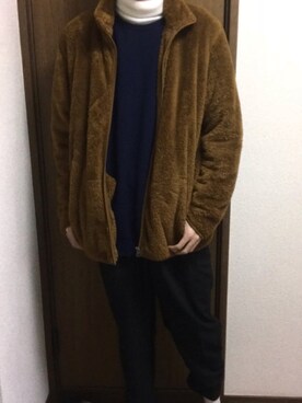 「アイテム（ブルゾン）」を使った、motokiさん（メンズ・178cm・10代）の冬コーディネート