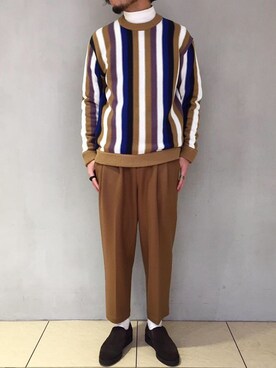 PUBLIC TOKYO 與那嶺さんのコーディネート