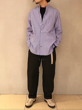 PUBLIC TOKYO 與那嶺さんのコーディネート