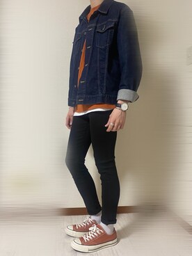 「ct70」｜「アイテム（ブルゾン）」を使った、tomo0106さん（メンズ・175cm）の春コーディネート