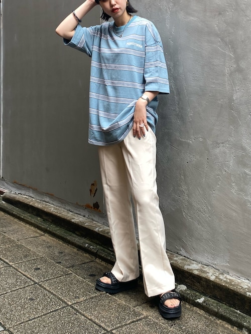 Who S Who Gallery 京都寺町店ヒナさんのtシャツ カットソーを使ったコーディネート Zozotown