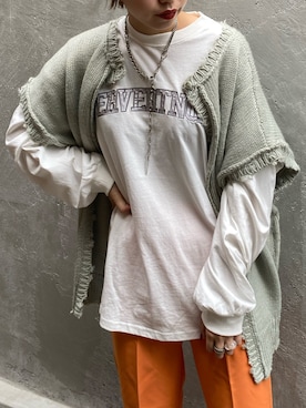 ヒナさん（レディース・170cm）の秋コーディネート