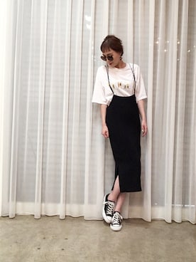 「WOWSTYLE（WOWSTYLE）のアイテム」を使った、ga625さん（レディース・161cm）の夏コーディネート