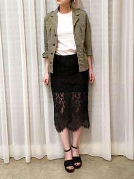 ga625さん（レディース・161cm）の春コーディネート