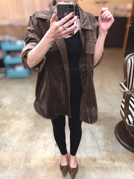 「秋コーデ」｜「GRL（グレイル）のアイテム（キャミソール）」を使った、ga625さん（レディース・162cm）の秋コーディネート