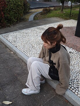 「cepo.」｜「アイテム（その他）」を使った、ひまり︎︎さん（レディース・157cm）の秋コーディネート