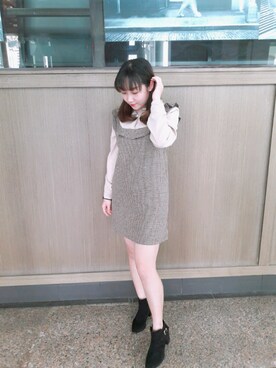 「Ann's（アンズ）のアイテム」を使った、Naomi 🌸さん（レディース・160cm）の冬コーディネート