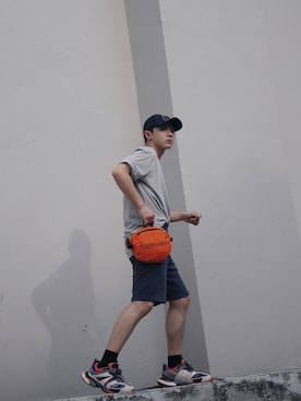 「VIBRATE（バイブレート）のアイテム」を使った、Haochanghxxさん（メンズ・167cm）の春コーディネート