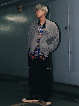 「RICK OWENS」｜Haochanghxxさん（メンズ・165cm・20代）の冬コーディネート