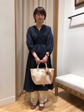 「coen」｜みやたけさん（レディース・167cm）の春コーディネート