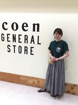「SMITH'S（スミス）のアイテム」を使った、みやたけさん（レディース・167cm）の夏コーディネート