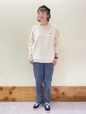 「コーデュロイの季節到来！」｜みやたけさん（レディース・167cm）の秋コーディネート
