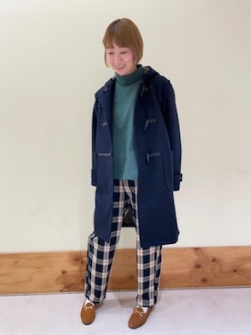 「ALBEROLA（アルベローラ）のアイテム」を使った、みやたけさん（レディース・167cm）の冬コーディネート