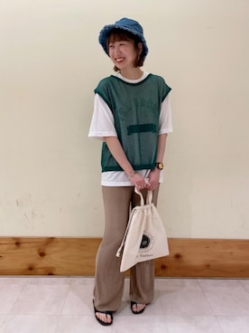 みやたけさん（レディース・167cm）の夏コーディネート