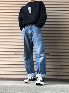 やんしゅうさん（メンズ・169cm）の春コーディネート