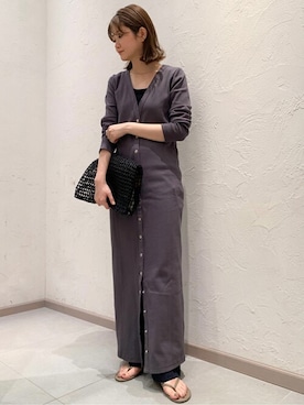 「アイテム（タンクトップ）」を使った、emiさん（メンズ・158cm）の春コーディネート