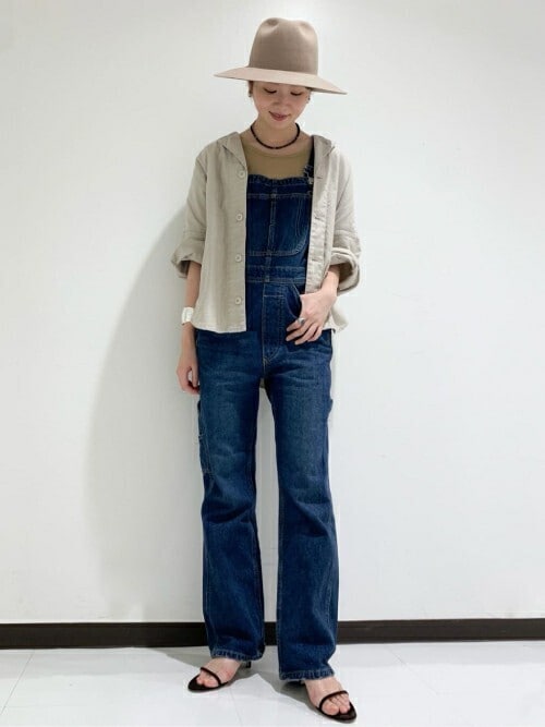 plage（プラージュ）の「Denimオーバーオール◇（サロペット