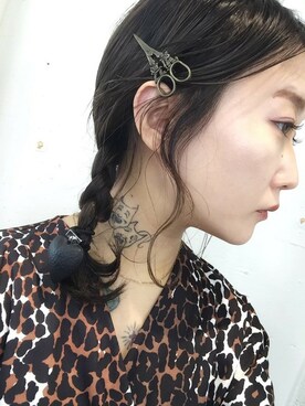 Joelle Gagnard フェザー髪留めバレッタ