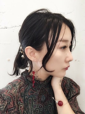 「hairarrange」｜MOCOSHさん（レディース・151cm）の秋コーディネート