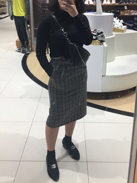 「UNKNOWN.（アンノウン）のアイテム（バッグ）」を使った、jadejade0.0さん（レディース・156cm）の春コーディネート