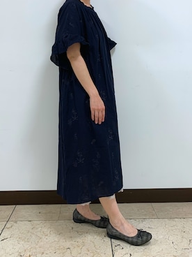 「HIMIKO On Bleue（ヒミコオンブルー）のアイテム」を使った、HIMIKO　そごう千葉店さん（レディース・157cm）の夏コーディネート