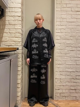 「シャツ 」｜「アイテム（腕時計）」を使った、minonminyonさん（レディース・159cm）の春コーディネート