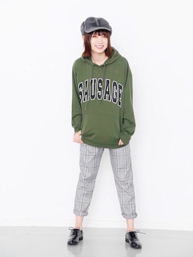 「haco!（ハコ）のアイテム（その他シューズ）」を使った、太田夢莉fanさん（レディース・160cm）の秋コーディネート