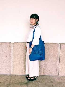 ものさん（レディース・158cm）の夏コーディネート