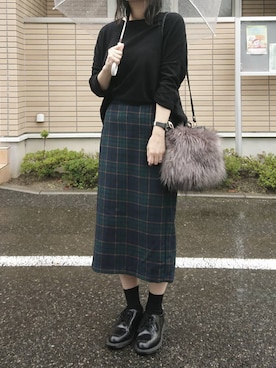 ものさん（レディース・158cm）の秋コーディネート