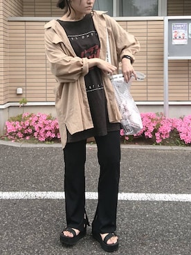 ものさん（レディース・157cm）の夏コーディネート