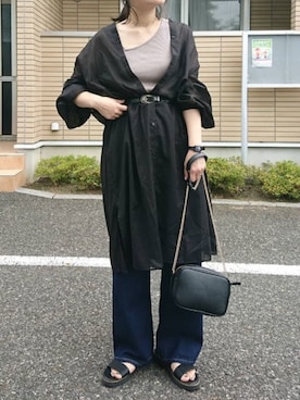 ものさん(レディース・157cm)の夏コーディネート