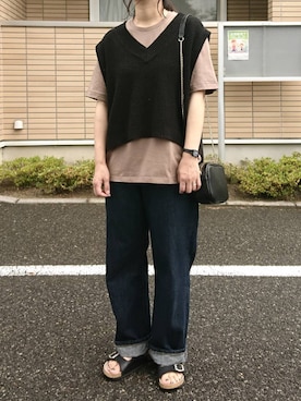 ものさん(レディース・157cm)の夏コーディネート