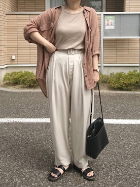 ものさん(レディース・157cm)の夏コーディネート