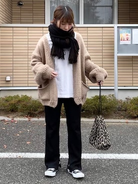 ものさん（レディース・157cm）の秋コーディネート