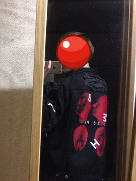 「MISBHV（ミスビヘイブ）のアイテム（デニムジャケット）」を使った、つばささん（メンズ・164cm）の春コーディネート