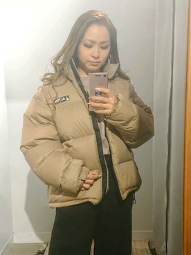 「防寒　」｜minomushiさん（レディース・147cm）の秋コーディネート