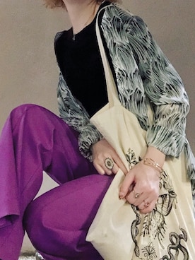 AZUさん（レディース・156cm）の春コーディネート