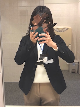 「アイテム（フォーマルスーツ/小物）」を使った、みやさん（レディース・154cm・20代）の秋コーディネート