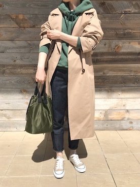 のっちさん（レディース・161cm）の春コーディネート