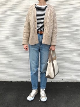 のっちさん（レディース・161cm）の春コーディネート