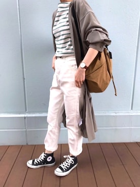 のっちさん（レディース・161cm）の春コーディネート