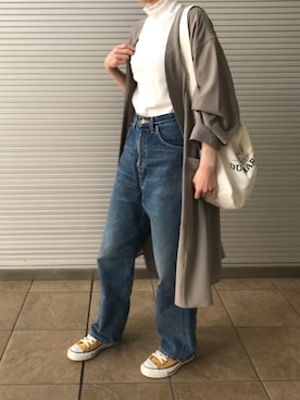 のっちさん（レディース・161cm）の春コーディネート