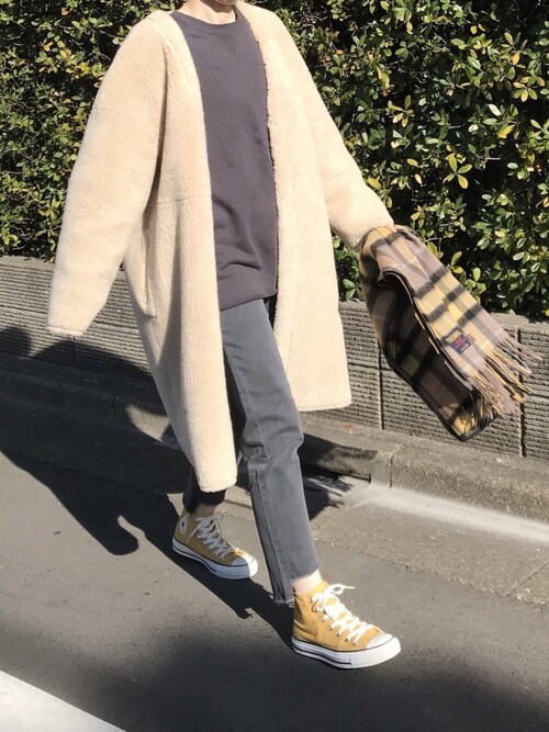 のっち Journal Standard Relumeのスウェットを使ったコーディネート Wear