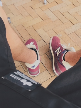 「Alpha Industries（アルファインダストリーズ）のアイテム（バッグ）」を使った、ちーさん（メンズ・180cm）の秋コーディネート
