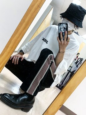 euimoさん（メンズ・173cm）の夏コーディネート