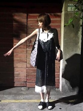 「DRESS CODE（ドレスコード）のアイテム」を使った、Kii . Wさん（レディース・162cm）の春コーディネート