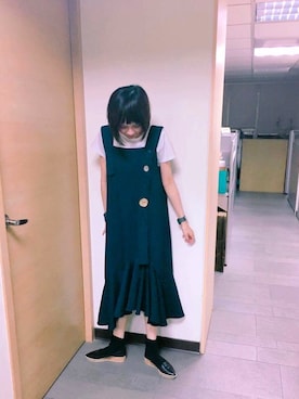 「note et silence （ノートエシロンス）のアイテム（その他シューズ）」を使った、Kii . Wさん（レディース・162cm）の春コーディネート