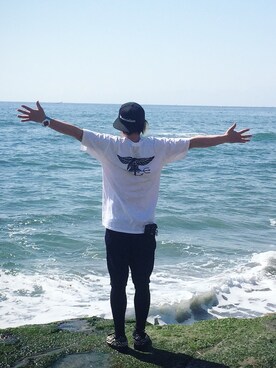 「BLACK SCALE（ブラックスケール）のアイテム」を使った、kAzuKiさん（メンズ・169cm）の春コーディネート