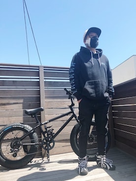 「Handmade（ハンドメイド）のアイテム（その他）」を使った、kAzuKiさん（メンズ・169cm）の春コーディネート