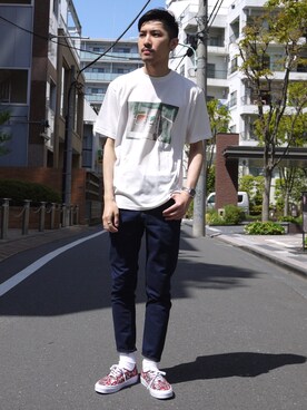 スニーカーを使った Hare渋谷 のメンズ人気ファッションコーディネート Wear